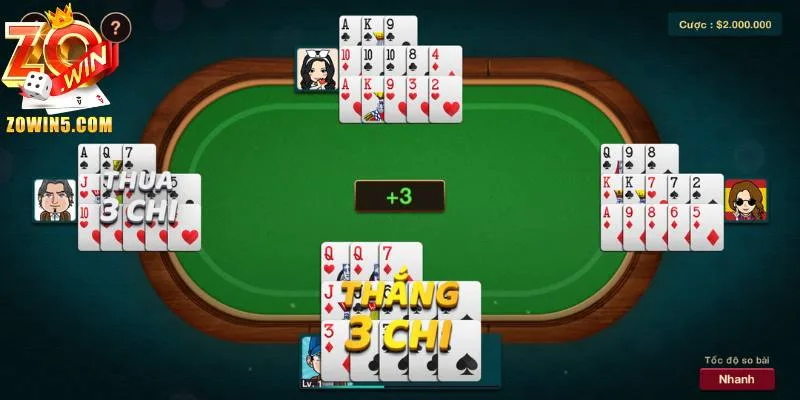 Mậu Binh Online - Đánh Bài Trực Tuyến, Thử Thách Đổi Đời 3 3 mẹo làm chủ ván binh xập xám bạn nên biết