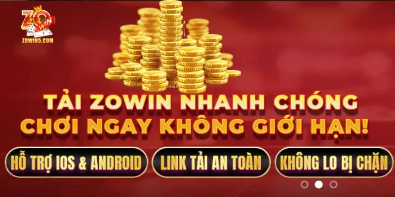 Tại Zowin iOS- Các Bước Để Download App Zowin Về iPhone 3 Khách hàng lưu ý sử dụng link download app an toàn