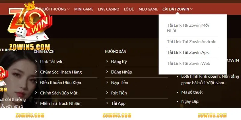 Tải Zowin APK - Trải Nghiệm Ngay Thiên Đường Giải Trí Số 1 3 Hướng dẫn quy trình cài đặt Zowin APK từ A - Z