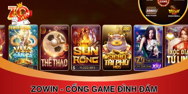 Zowin – Game Hot Tài Xỉu Zowin, Đăng Nhập Web Zo Win chỉ 3s 18 Zowin là cổng game đổi thưởng đình đám